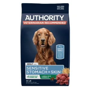 Authority® Sensitive Stomach & Skin Adult Dog Dry Food - Lamb & Rice