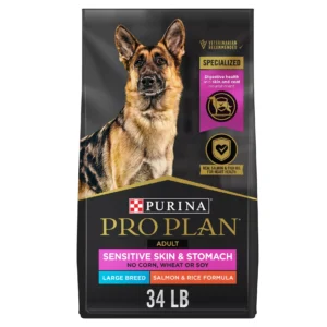 Purina Pro Plan Sensitive Skin & Stomach Large Breed Adult Dry Dog Food - Salmon & Rice